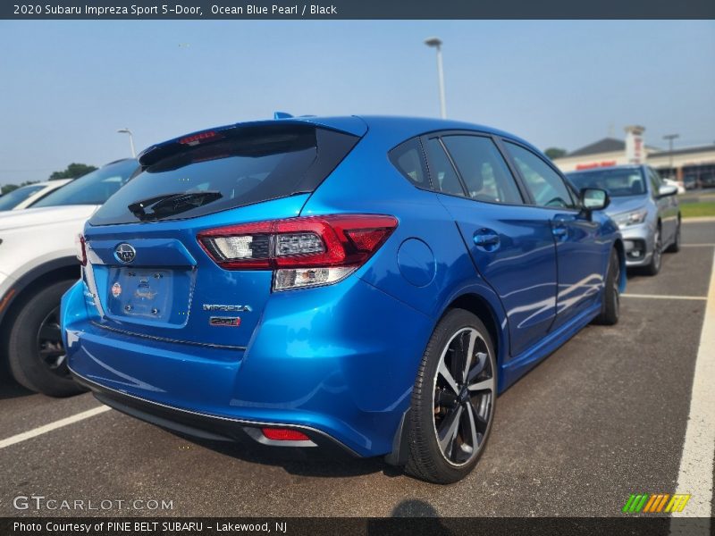 Ocean Blue Pearl / Black 2020 Subaru Impreza Sport 5-Door