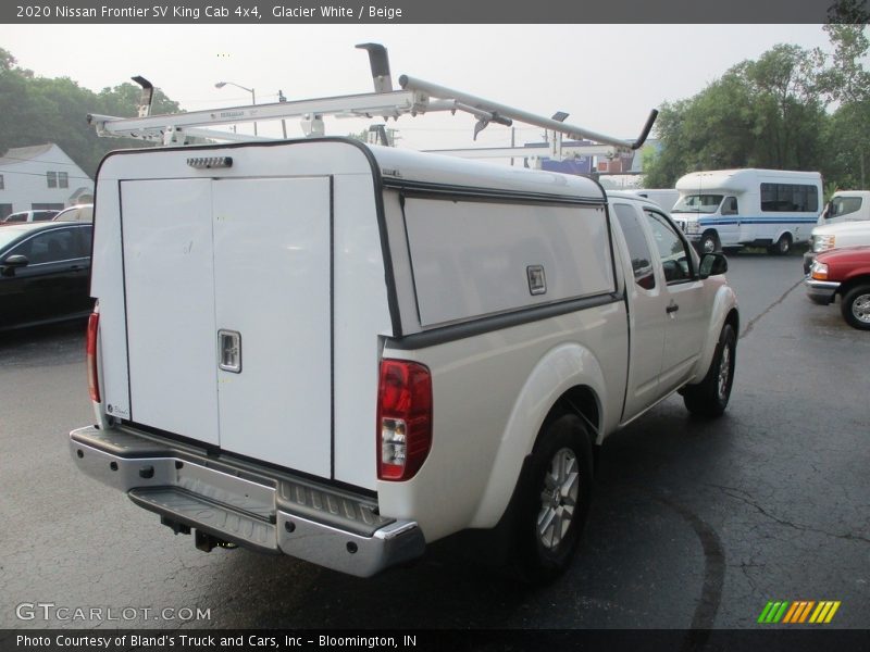 Glacier White / Beige 2020 Nissan Frontier SV King Cab 4x4