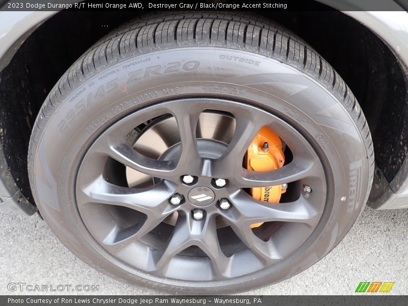  2023 Durango R/T Hemi Orange AWD Wheel