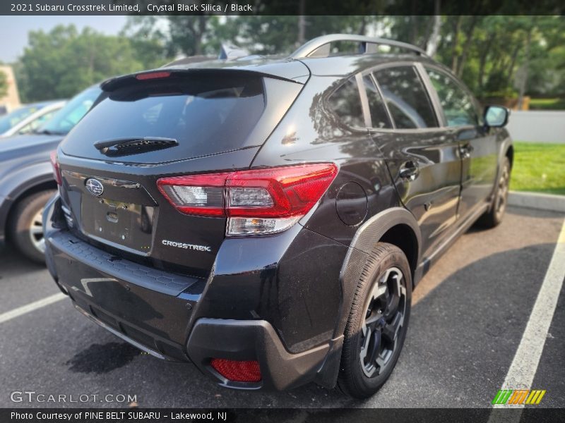 Crystal Black Silica / Black 2021 Subaru Crosstrek Limited