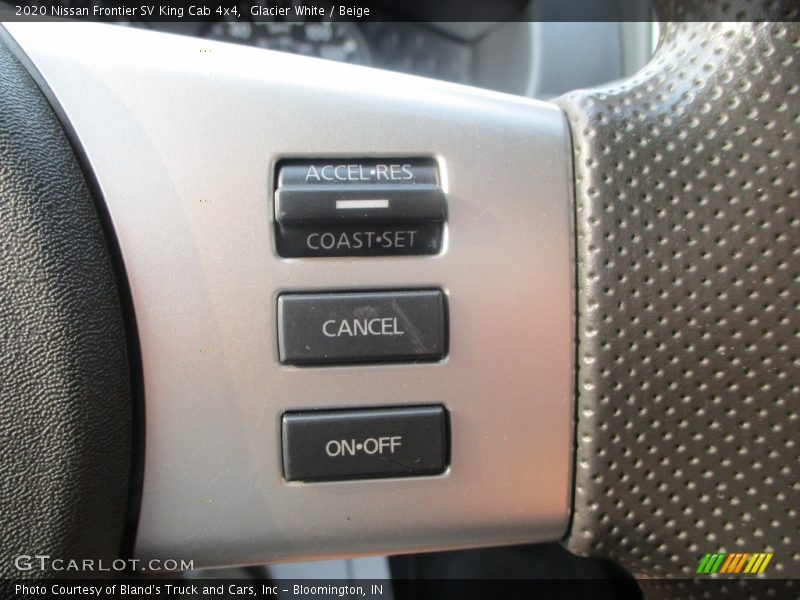 Glacier White / Beige 2020 Nissan Frontier SV King Cab 4x4