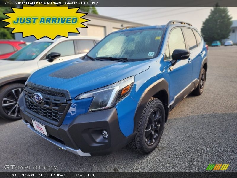 Geyser Blue / Gray 2023 Subaru Forester Wilderness