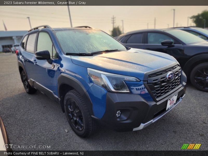 Geyser Blue / Gray 2023 Subaru Forester Wilderness