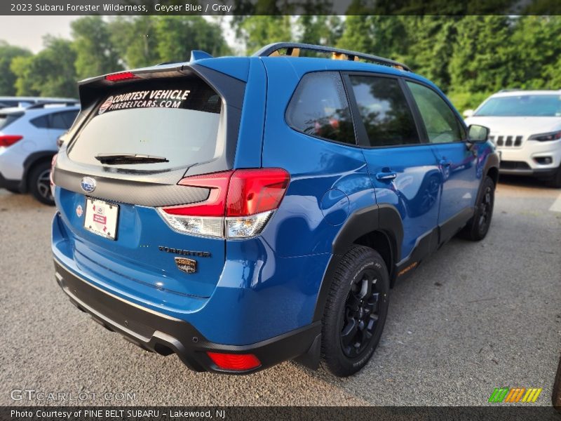 Geyser Blue / Gray 2023 Subaru Forester Wilderness