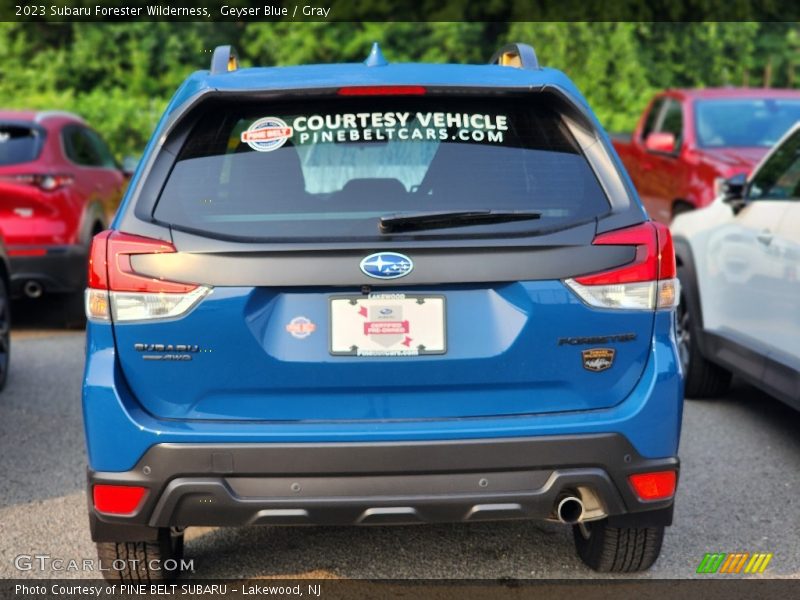 Geyser Blue / Gray 2023 Subaru Forester Wilderness