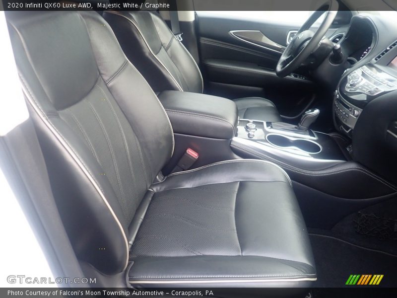 Front Seat of 2020 QX60 Luxe AWD