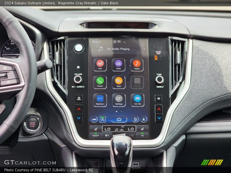 Controls of 2024 Outback Limited