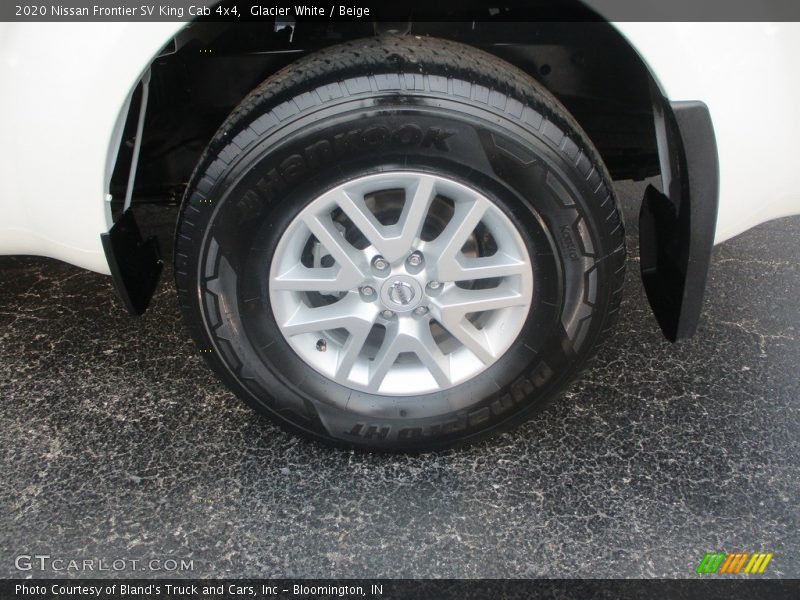Glacier White / Beige 2020 Nissan Frontier SV King Cab 4x4