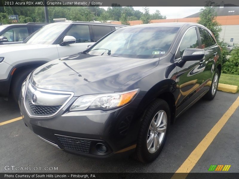 Graphite Luster Metallic / Ebony 2013 Acura RDX AWD