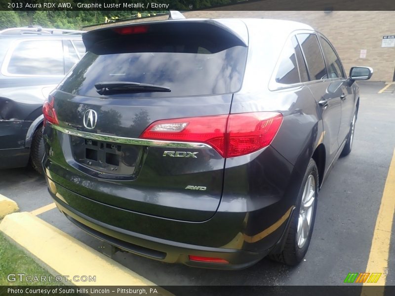 Graphite Luster Metallic / Ebony 2013 Acura RDX AWD