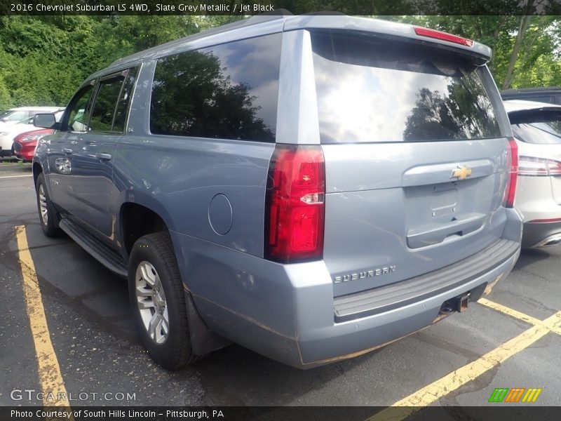 Slate Grey Metallic / Jet Black 2016 Chevrolet Suburban LS 4WD