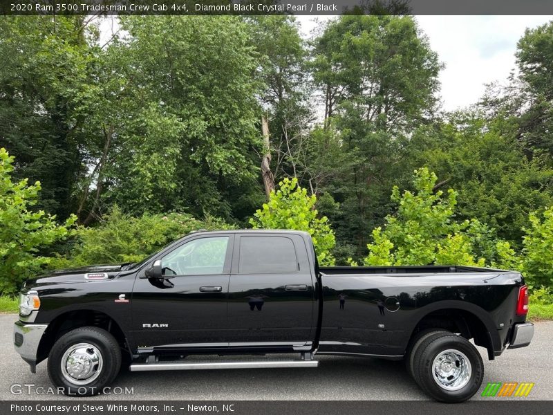 Diamond Black Crystal Pearl / Black 2020 Ram 3500 Tradesman Crew Cab 4x4