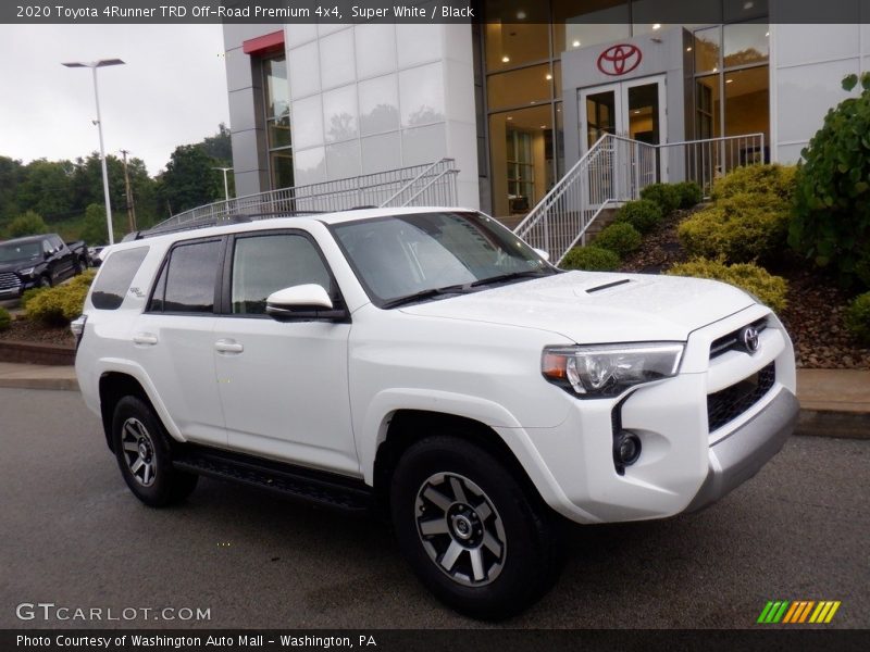 Super White / Black 2020 Toyota 4Runner TRD Off-Road Premium 4x4