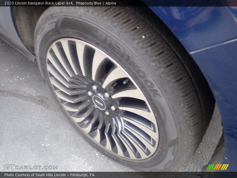 Rhapsody Blue / Alpine 2020 Lincoln Navigator Black Label 4x4