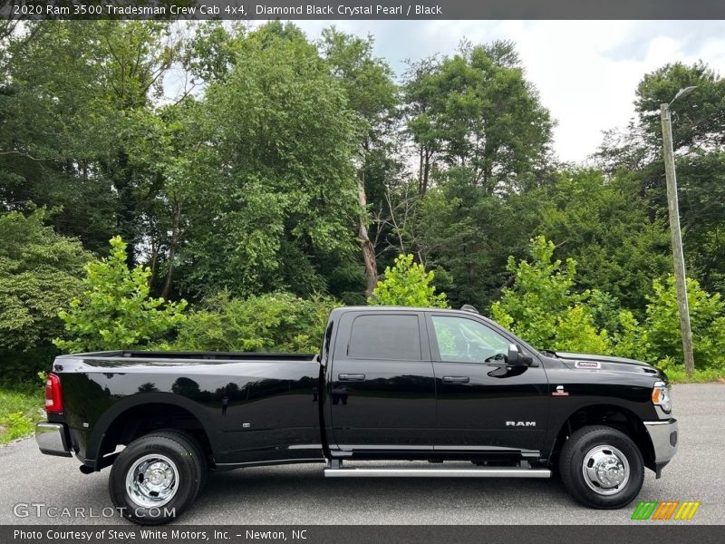 Diamond Black Crystal Pearl / Black 2020 Ram 3500 Tradesman Crew Cab 4x4