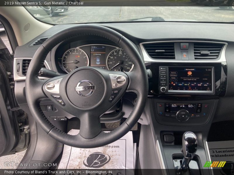 Gun Metallic / Charcoal 2019 Nissan Sentra S