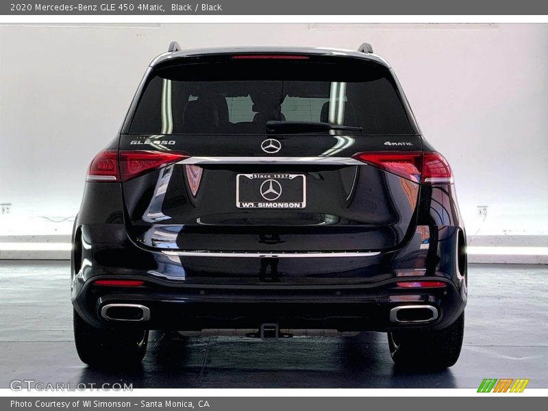 Black / Black 2020 Mercedes-Benz GLE 450 4Matic