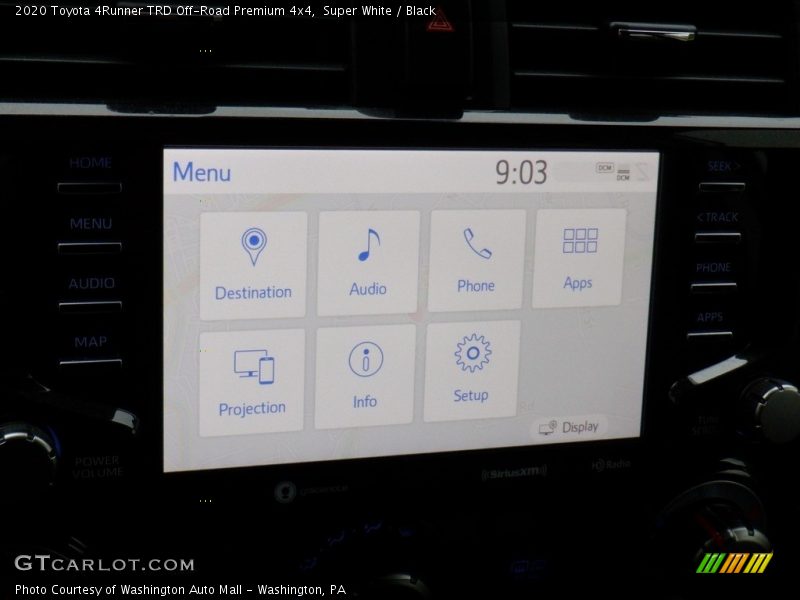 Super White / Black 2020 Toyota 4Runner TRD Off-Road Premium 4x4