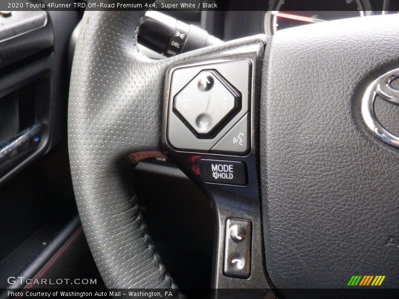 Super White / Black 2020 Toyota 4Runner TRD Off-Road Premium 4x4