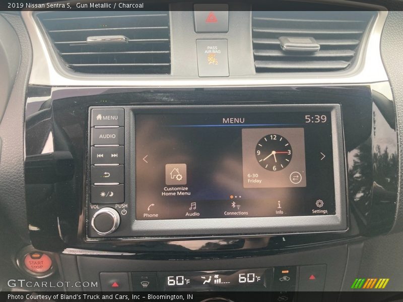 Controls of 2019 Sentra S