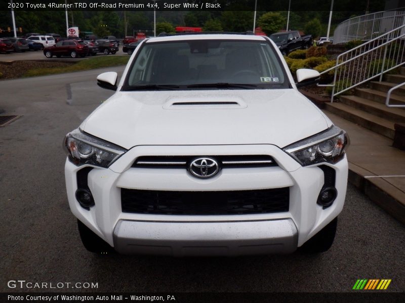 Super White / Black 2020 Toyota 4Runner TRD Off-Road Premium 4x4