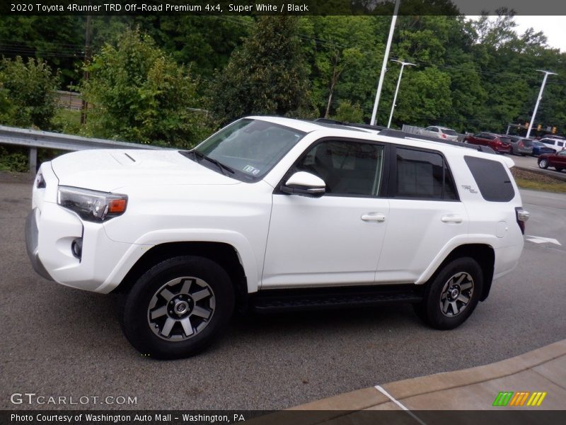 Super White / Black 2020 Toyota 4Runner TRD Off-Road Premium 4x4