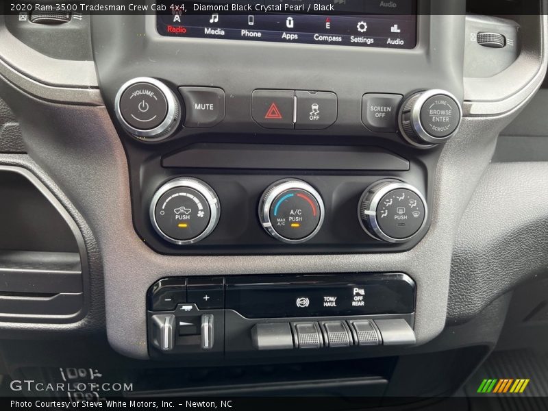 Diamond Black Crystal Pearl / Black 2020 Ram 3500 Tradesman Crew Cab 4x4