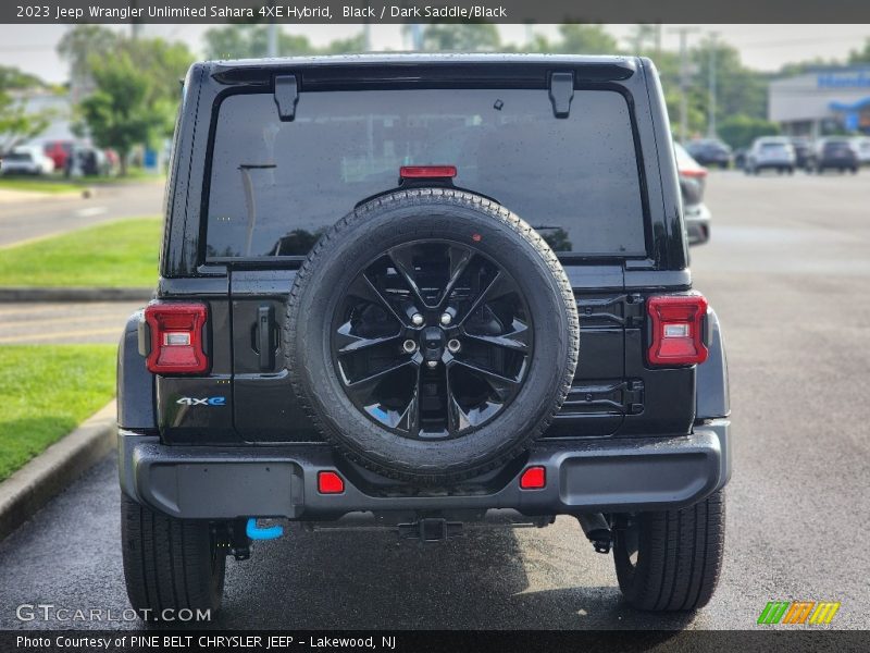 Black / Dark Saddle/Black 2023 Jeep Wrangler Unlimited Sahara 4XE Hybrid