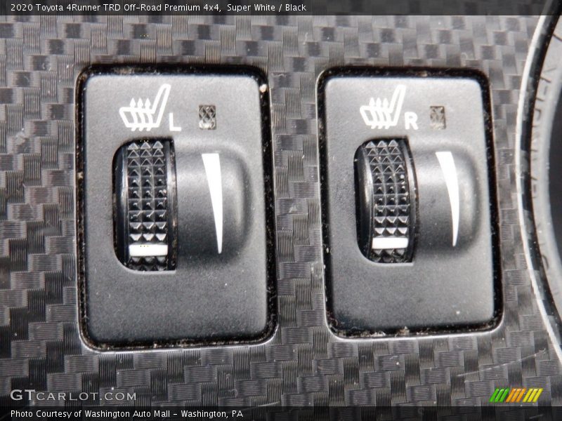 Super White / Black 2020 Toyota 4Runner TRD Off-Road Premium 4x4
