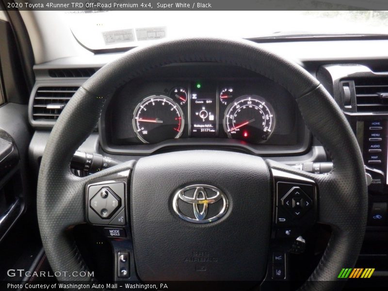 Super White / Black 2020 Toyota 4Runner TRD Off-Road Premium 4x4