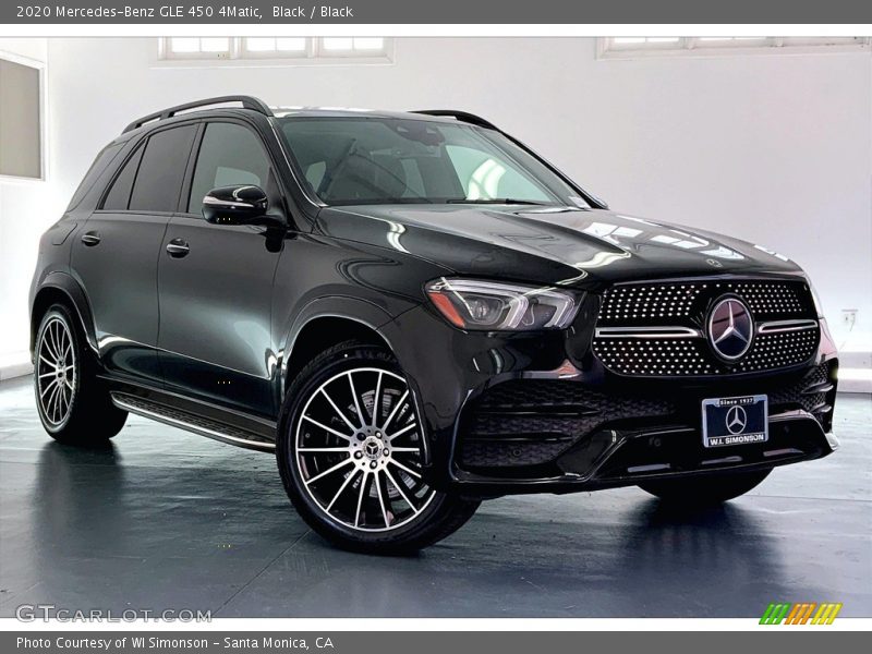 Black / Black 2020 Mercedes-Benz GLE 450 4Matic