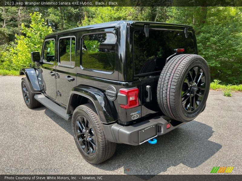  2023 Wrangler Unlimited Sahara 4XE Hybrid Black