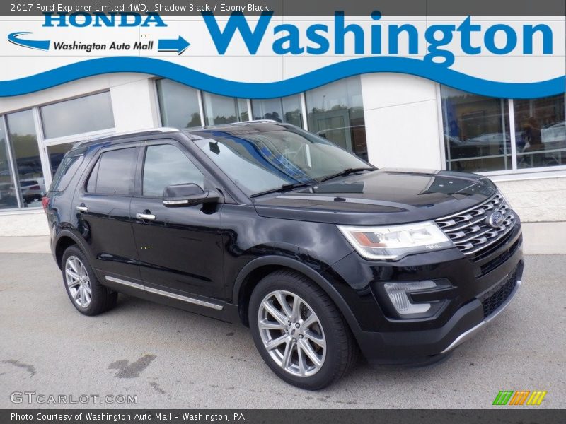 Shadow Black / Ebony Black 2017 Ford Explorer Limited 4WD