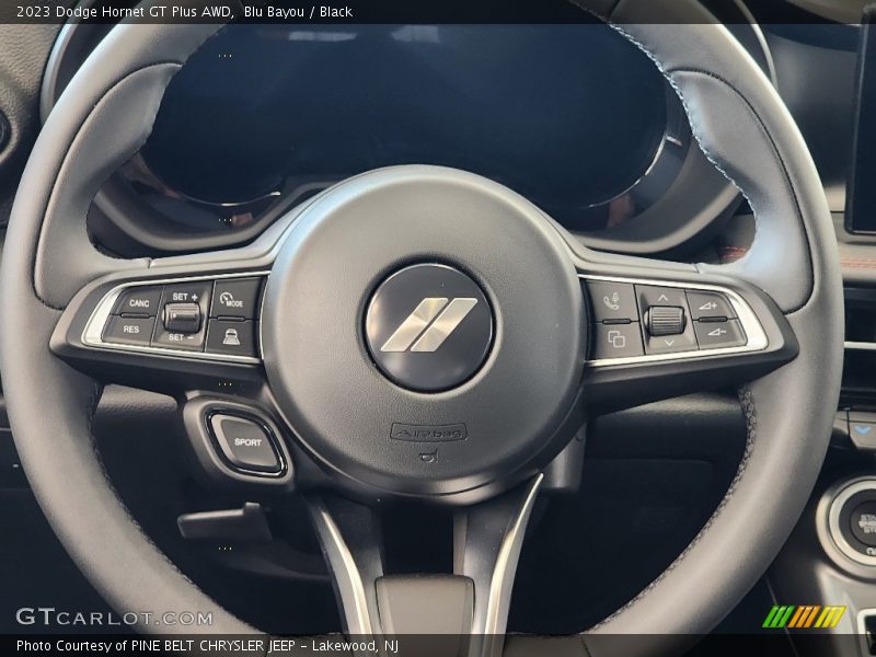 Blu Bayou / Black 2023 Dodge Hornet GT Plus AWD