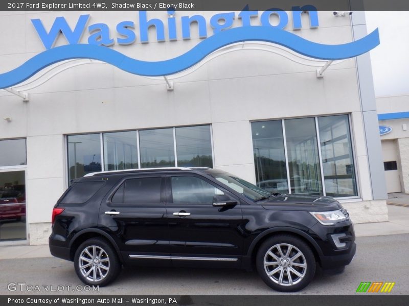 Shadow Black / Ebony Black 2017 Ford Explorer Limited 4WD