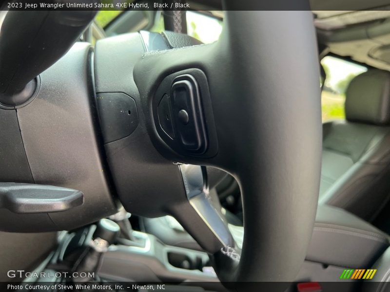  2023 Wrangler Unlimited Sahara 4XE Hybrid Steering Wheel