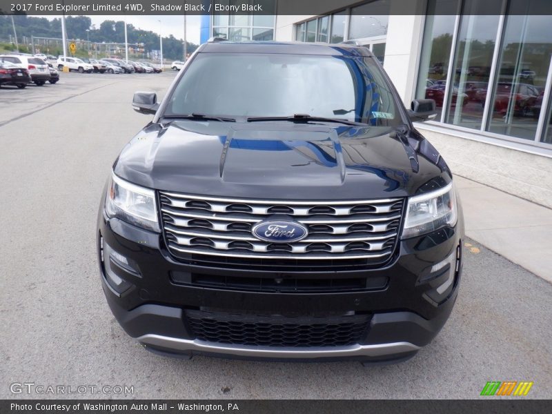 Shadow Black / Ebony Black 2017 Ford Explorer Limited 4WD