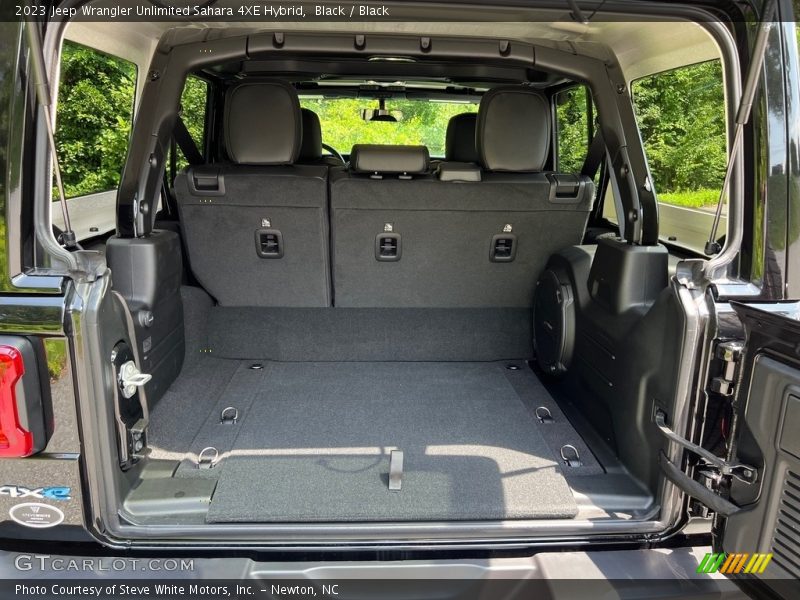  2023 Wrangler Unlimited Sahara 4XE Hybrid Trunk