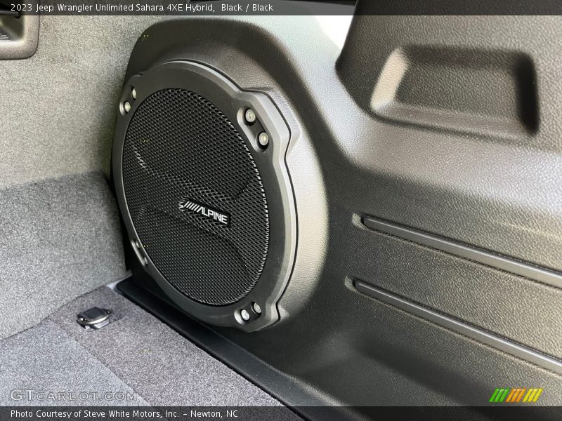 Audio System of 2023 Wrangler Unlimited Sahara 4XE Hybrid