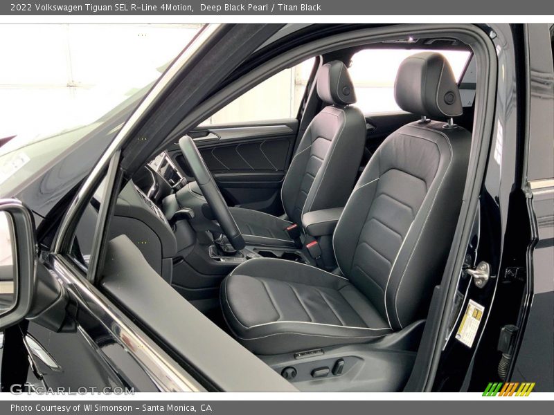 Front Seat of 2022 Tiguan SEL R-Line 4Motion
