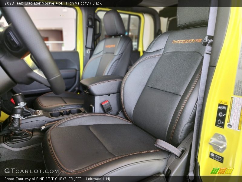 Front Seat of 2023 Gladiator Mojave 4x4