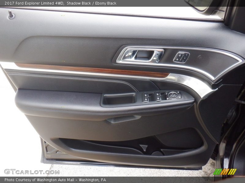 Shadow Black / Ebony Black 2017 Ford Explorer Limited 4WD