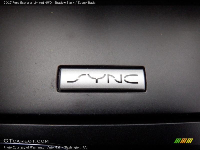 Shadow Black / Ebony Black 2017 Ford Explorer Limited 4WD