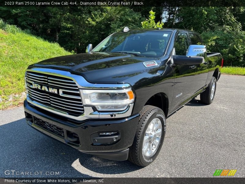 Diamond Black Crystal Pearl / Black 2023 Ram 2500 Laramie Crew Cab 4x4