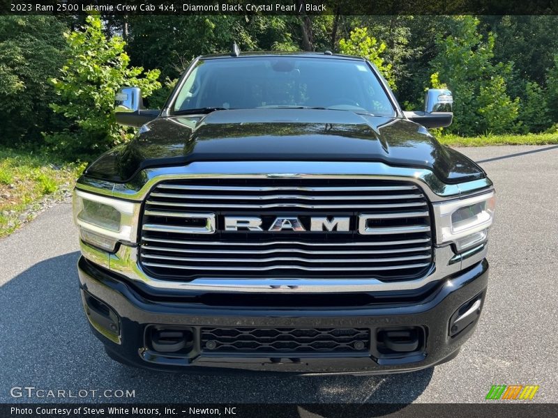 Diamond Black Crystal Pearl / Black 2023 Ram 2500 Laramie Crew Cab 4x4