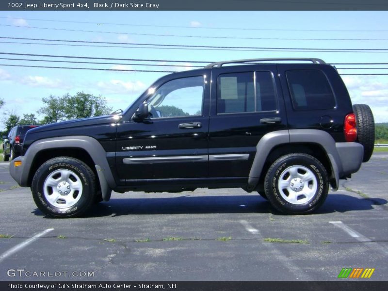 Black / Dark Slate Gray 2002 Jeep Liberty Sport 4x4