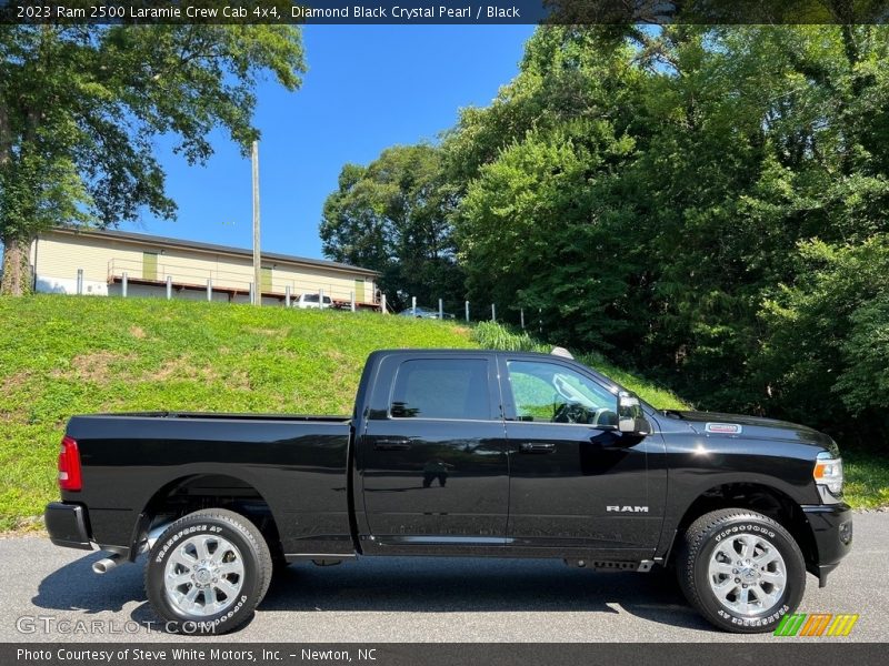  2023 2500 Laramie Crew Cab 4x4 Diamond Black Crystal Pearl