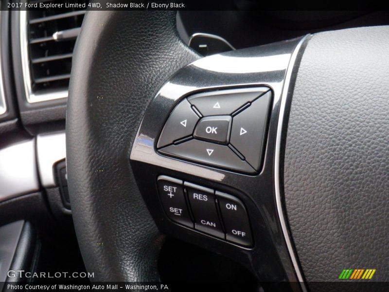 Shadow Black / Ebony Black 2017 Ford Explorer Limited 4WD