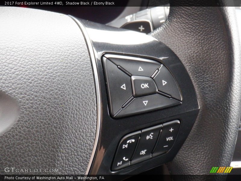 Shadow Black / Ebony Black 2017 Ford Explorer Limited 4WD