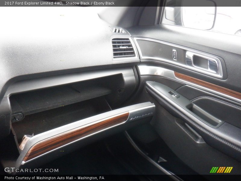 Shadow Black / Ebony Black 2017 Ford Explorer Limited 4WD